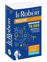 Dictionnaire Le Robert de poche,langue française & noms propres, édition récente