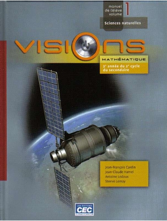 Visions, 2e année du 2e cycle, manuel volume 1, séquence sciences naturelles