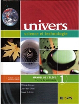 Univers, 1er cycle du secondaire, manuel 1