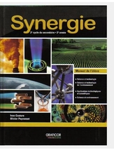 Synergie, 2e année du 2e cycle, manuel de l'élève (ST/STE/ATS/SE)
