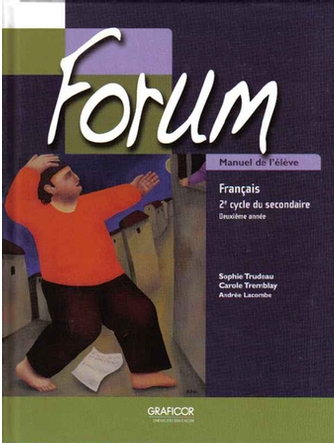 Forum, 2e année du 2e cycle, manuel de l'élève