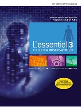 L'Essentiel 3 ,ensemble cahier de savoirs et d'activités ST-ATS + accès web 1 an