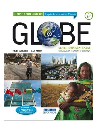 Globe, 3e année du 2e cycle,combo cahier d'apprentissage + accès web 1 an(iPad)
