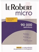 Dictionnaire Le Robert Micro, édition récente
