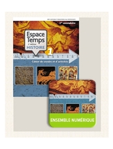 Espace Temps Histoire, 2e éd., cahier 1 + ligne du temps + carte + web