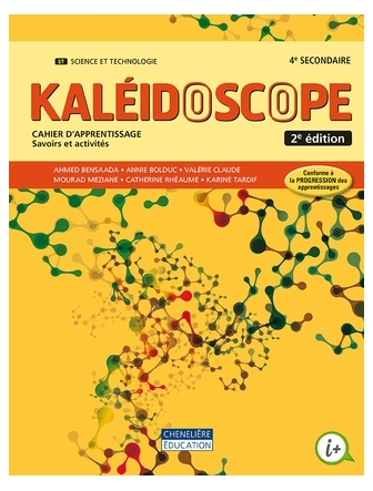 Kaléidoscope ST,  2e éd., 4e sec., cah. d'app.+ exe. interactives.+ numérique