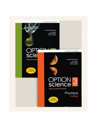 Option Science Physique, cahier de savoirs et d'act. mécanique et optique,3e ed.