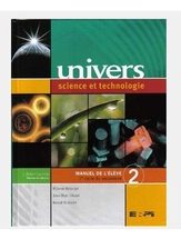 Univers, 1er cycle du secondaire, manuel 2