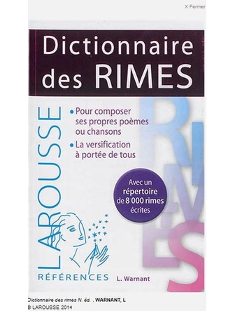 Dictionnaire Larousse des rimes