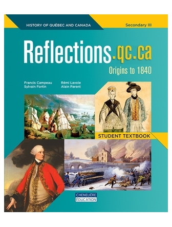 Reflections.qc.ca, Secondary 3. Student Book with digital version